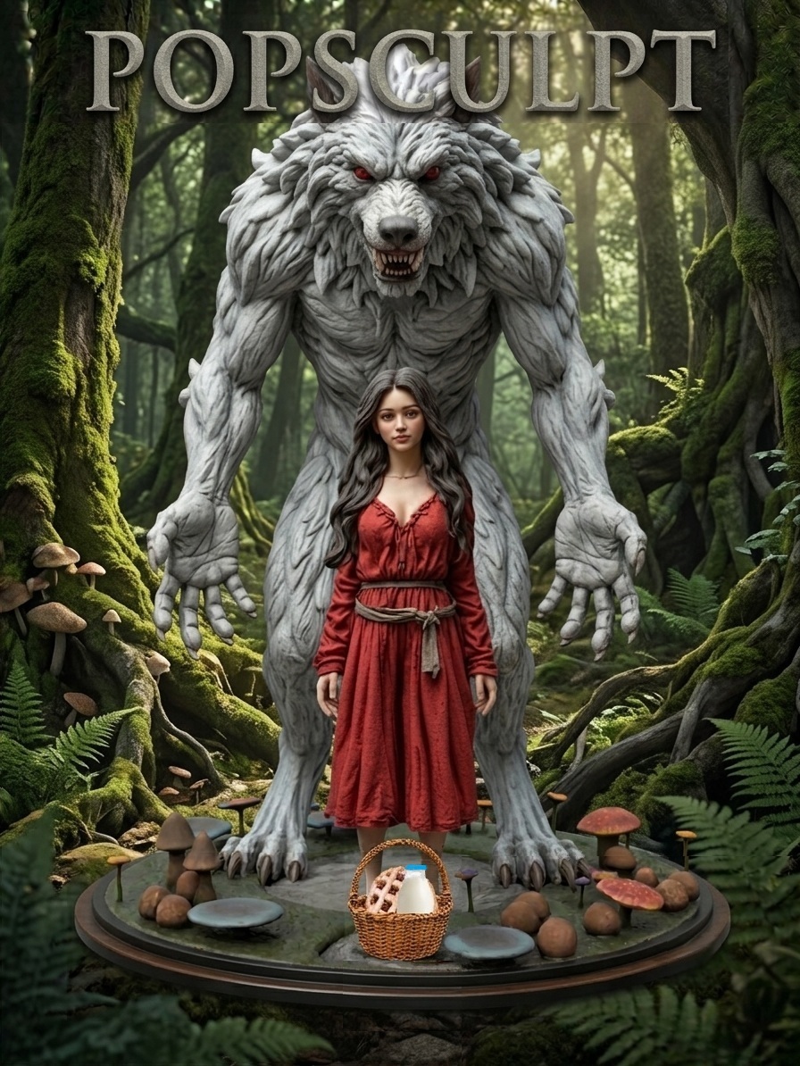 Le petit chaperon rouge et le grand méchant loup