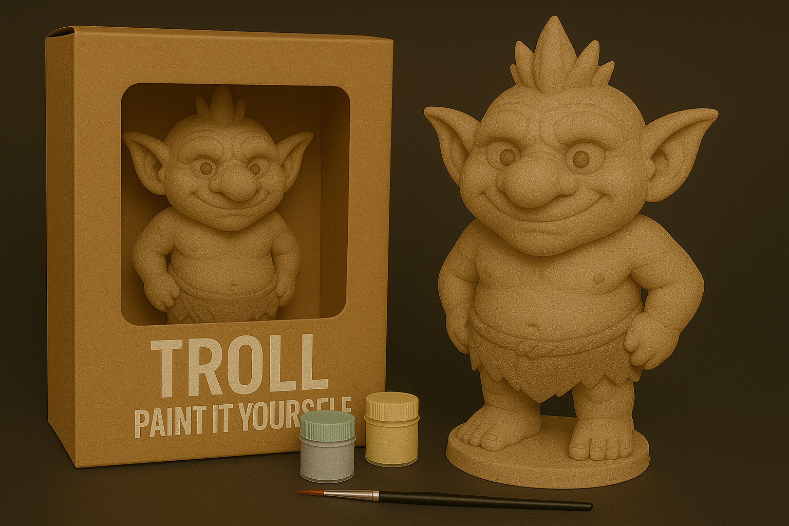 Troll – Paint-It-Yourself