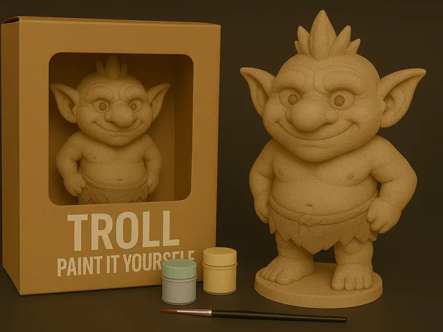 Troll – Paint-It-Yourself