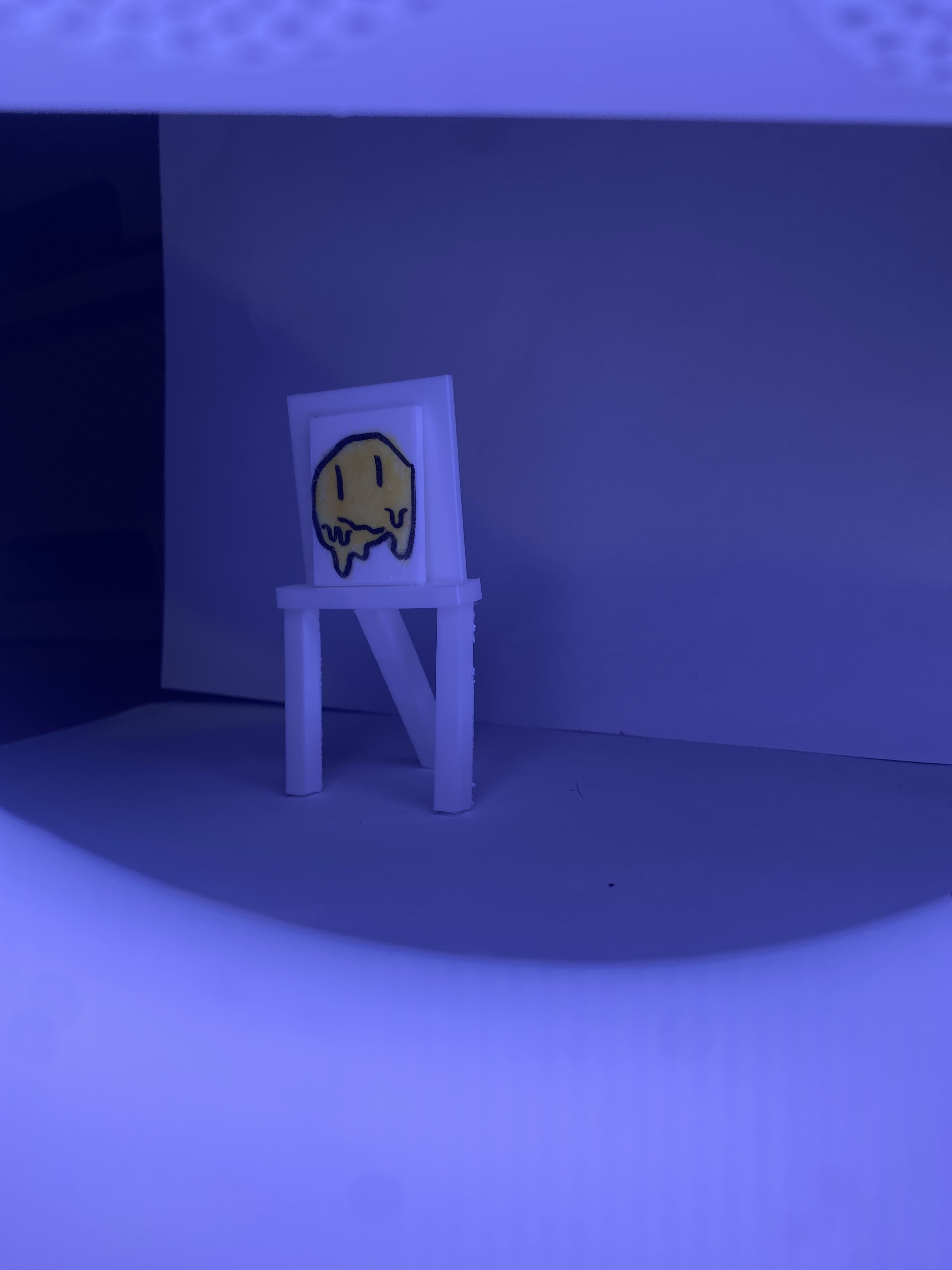 mini easel and canvas version 1