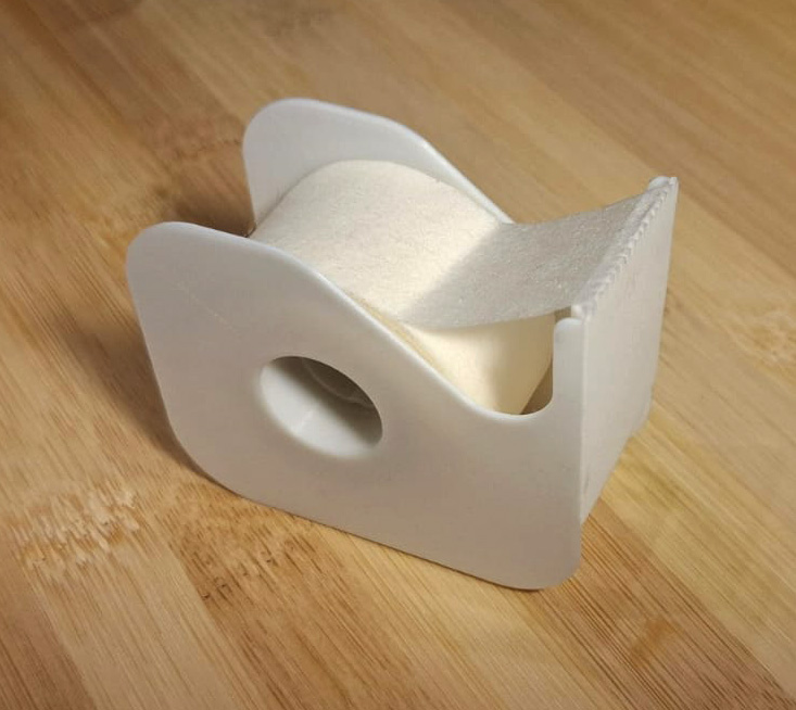 Medical tape dispenser ( 26mm, print flat, foldable )