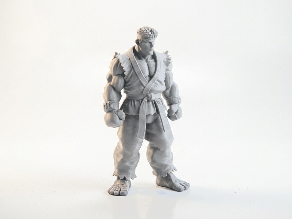 Ryu Street Fighter Figurine Gaming 3D Printable