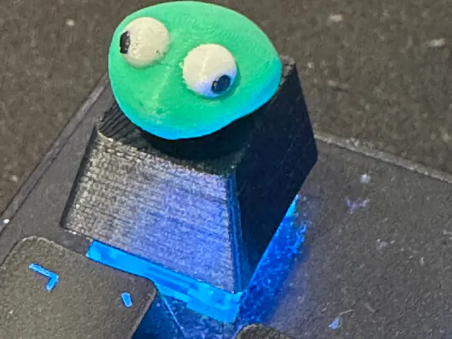 Lizard Meme Keycap