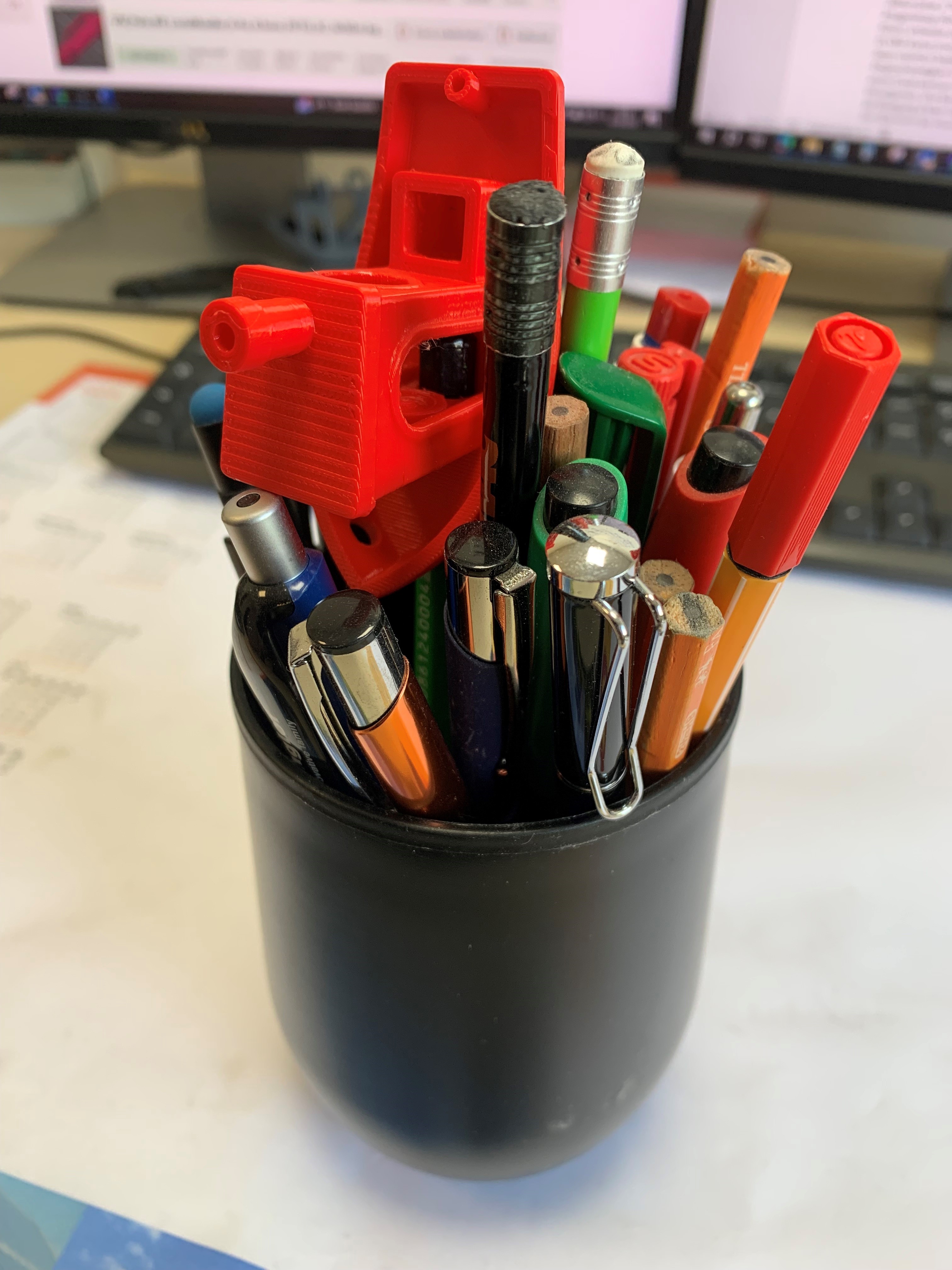 Penchy (Benchy-Stiftfigur | benchy pencil figure / straw topper)