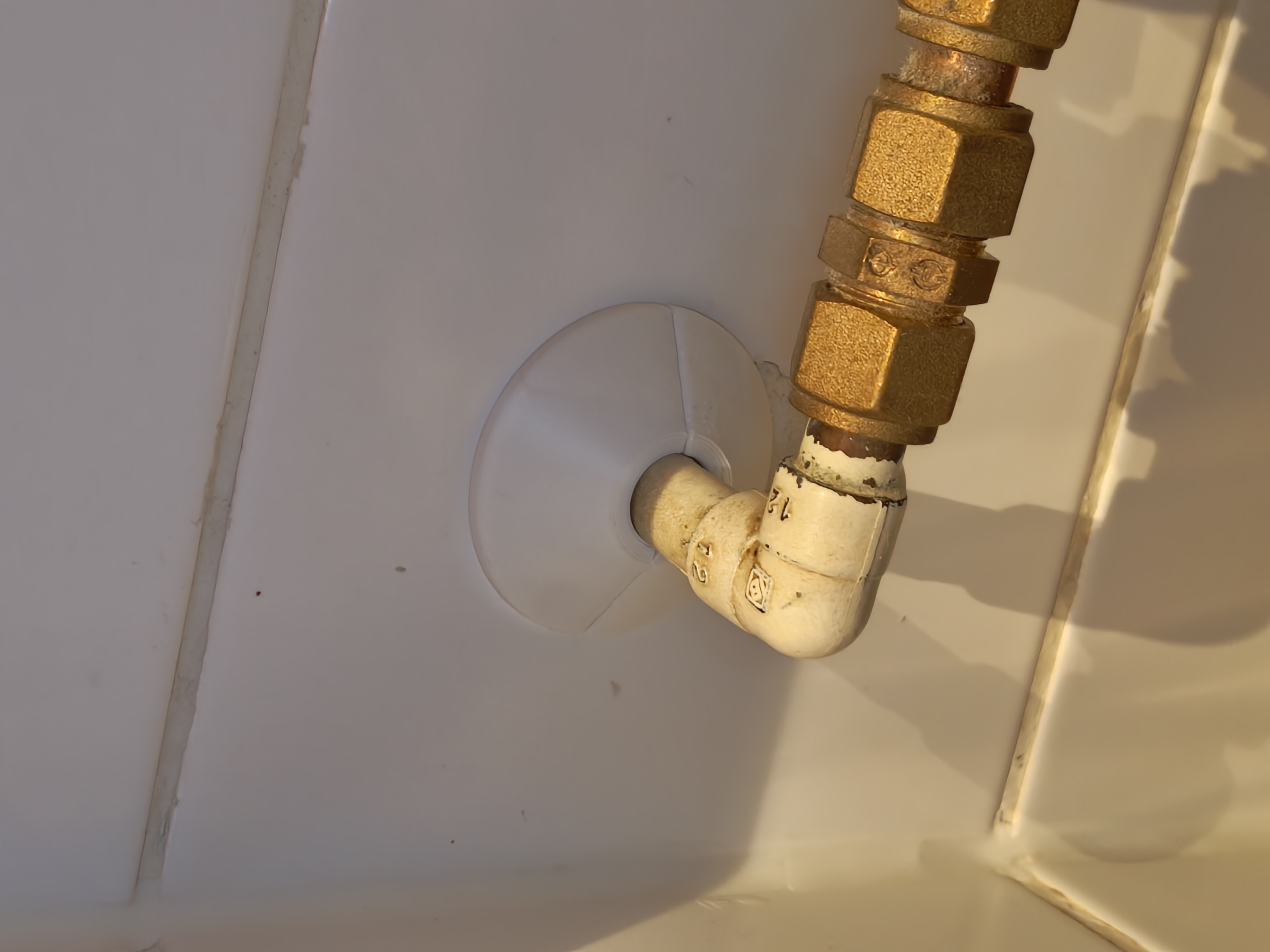 Rozet for 12mm pipe