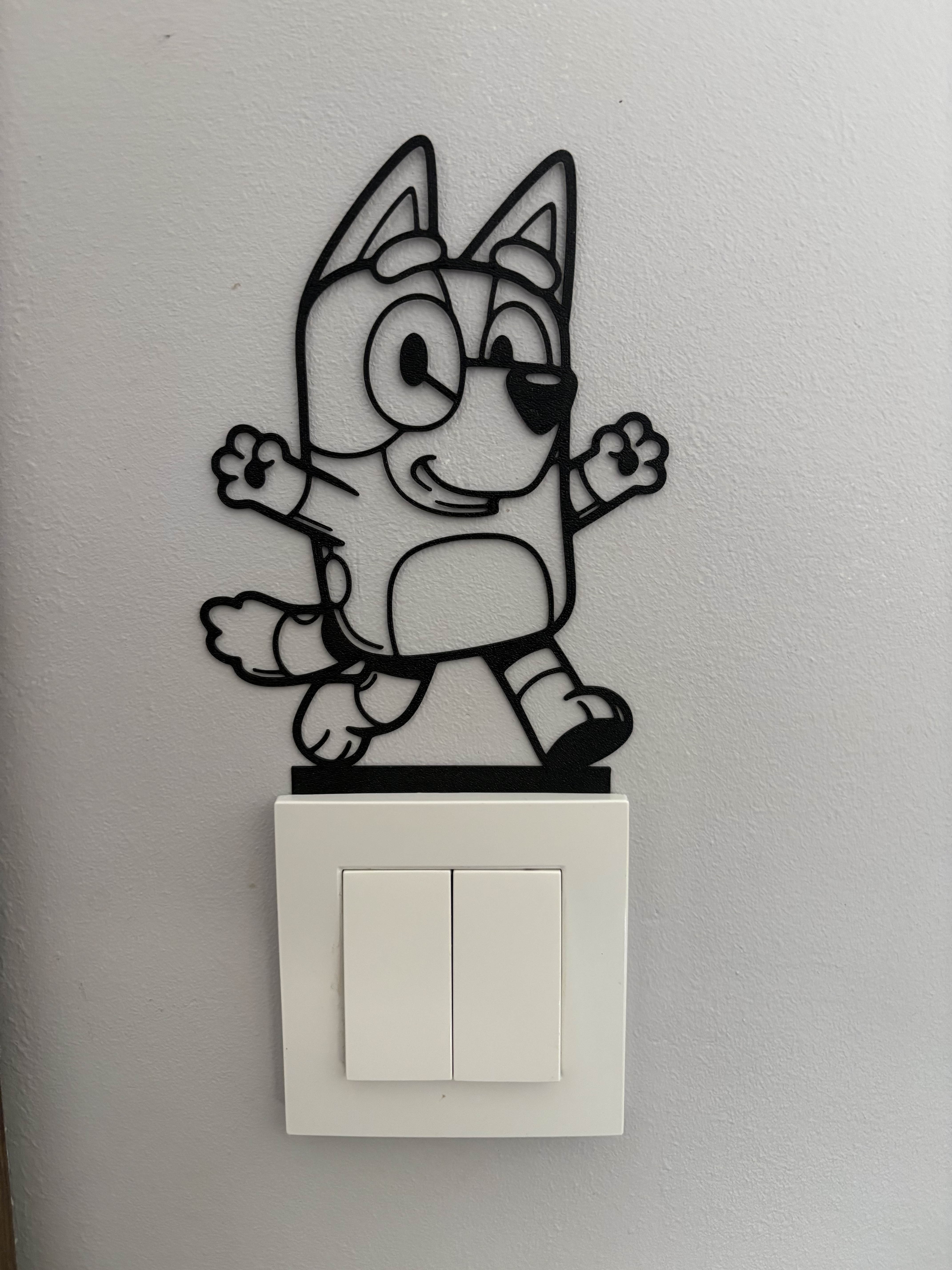 Bluey Light Switch Wall Decor