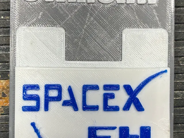 SpaceX iPhone 16e Case with 3 Card Holder