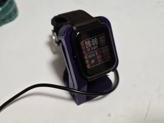Bangle.js 2 Watch Dock/Charging Stand for Left Handers