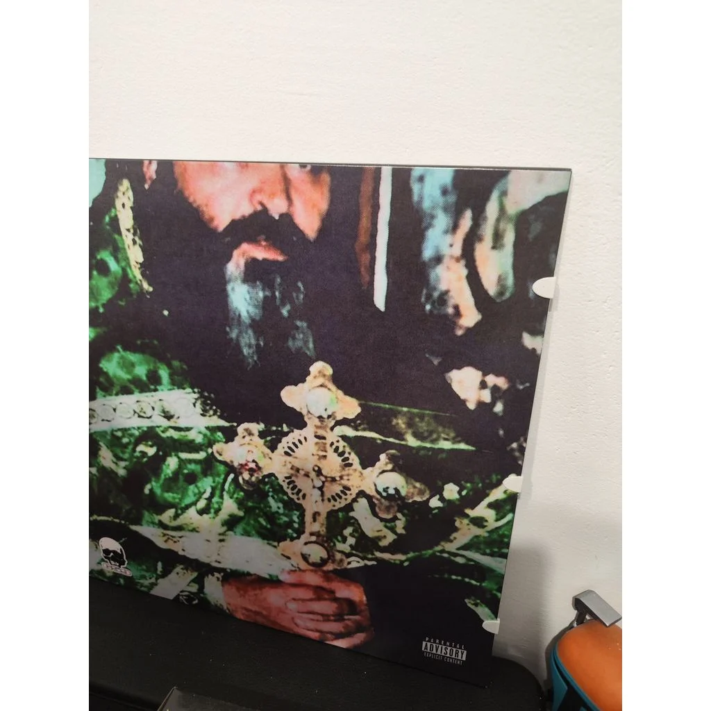 Vynil record clip