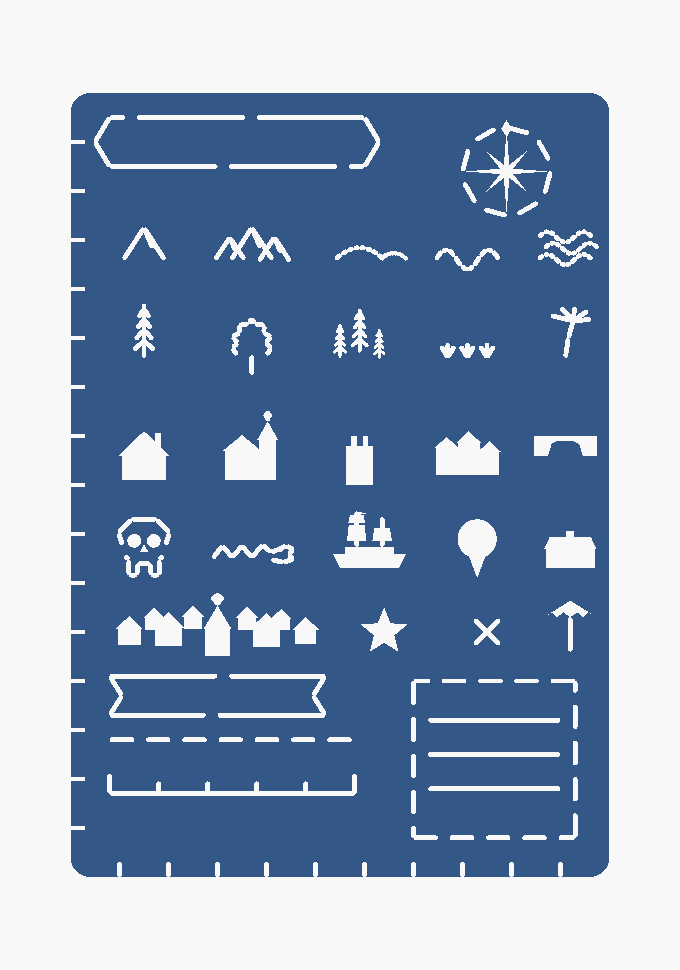 map Stencil