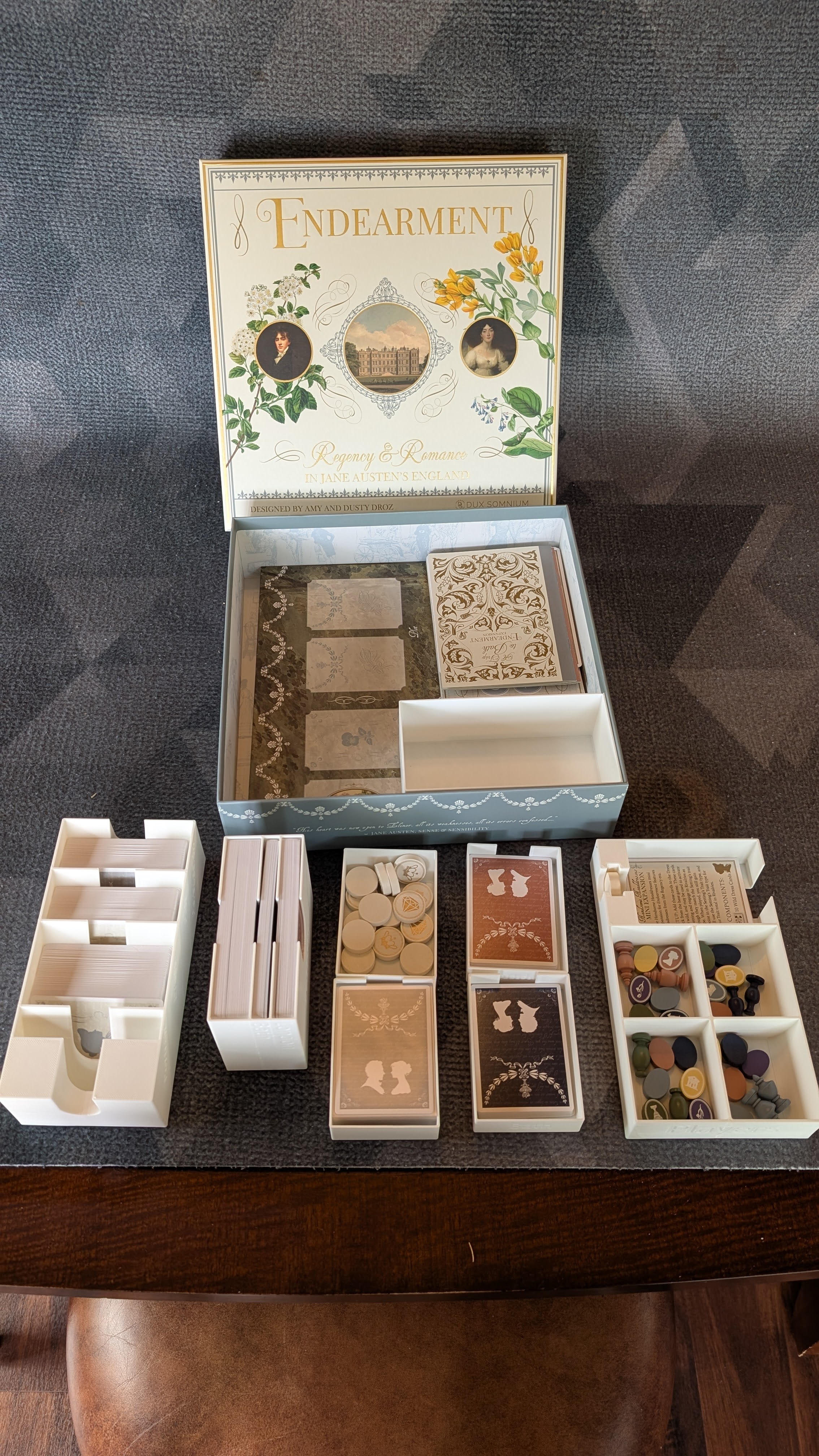 Endearment Board Game Insert