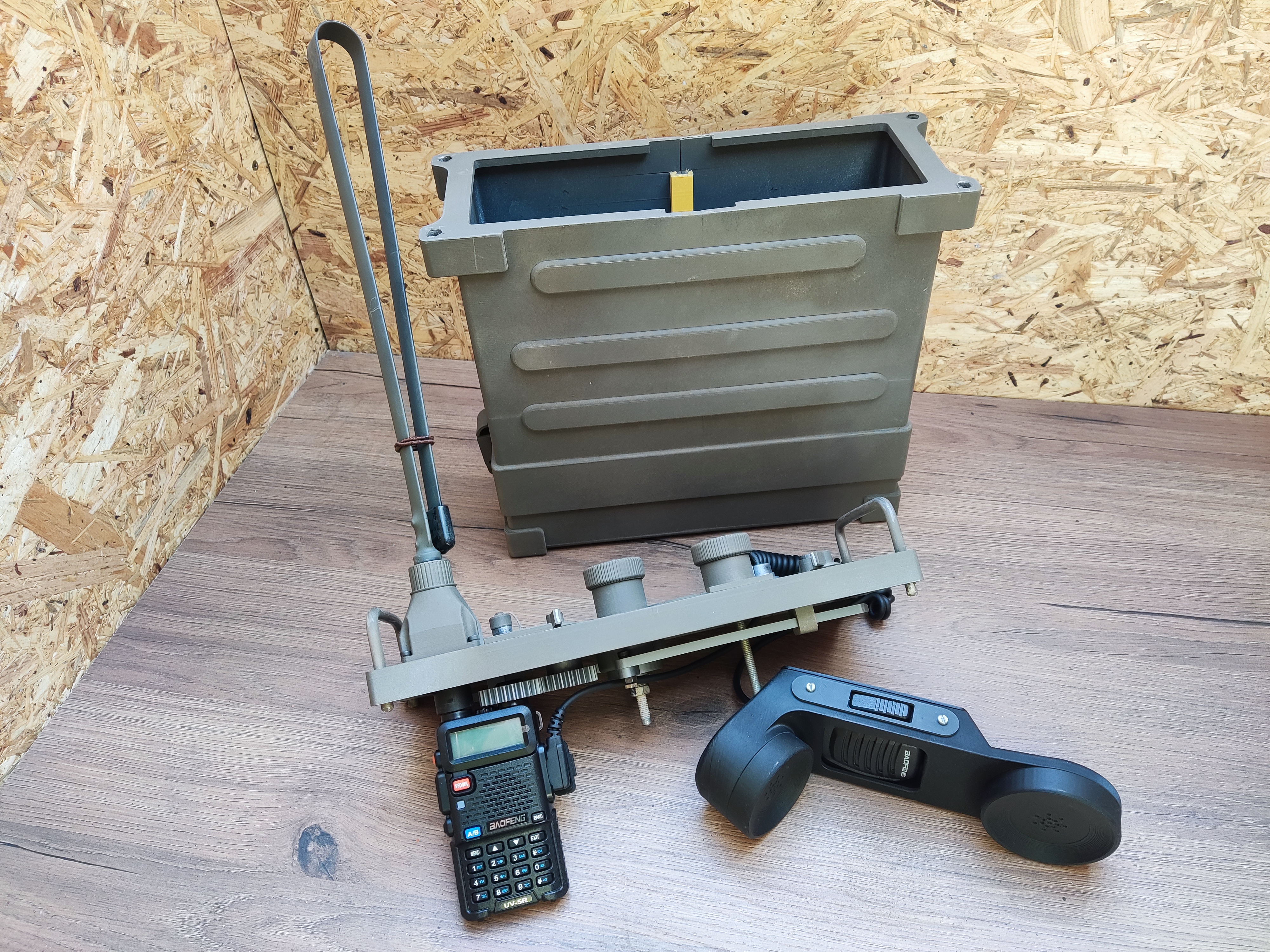 PRC-77 case for Baofeng UV-5R Vietnam War