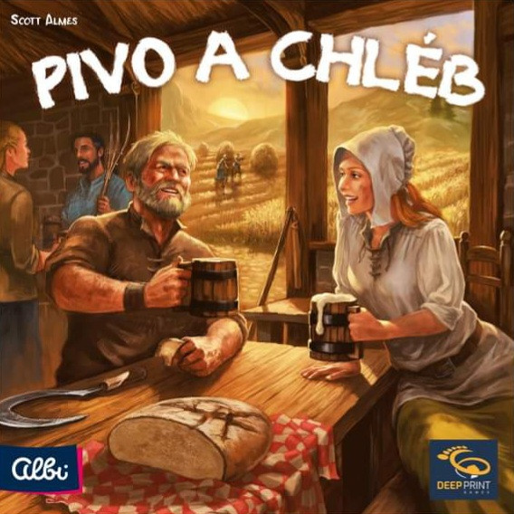 Přihrádka do stolní hry Albi "Pivo a Chléb"