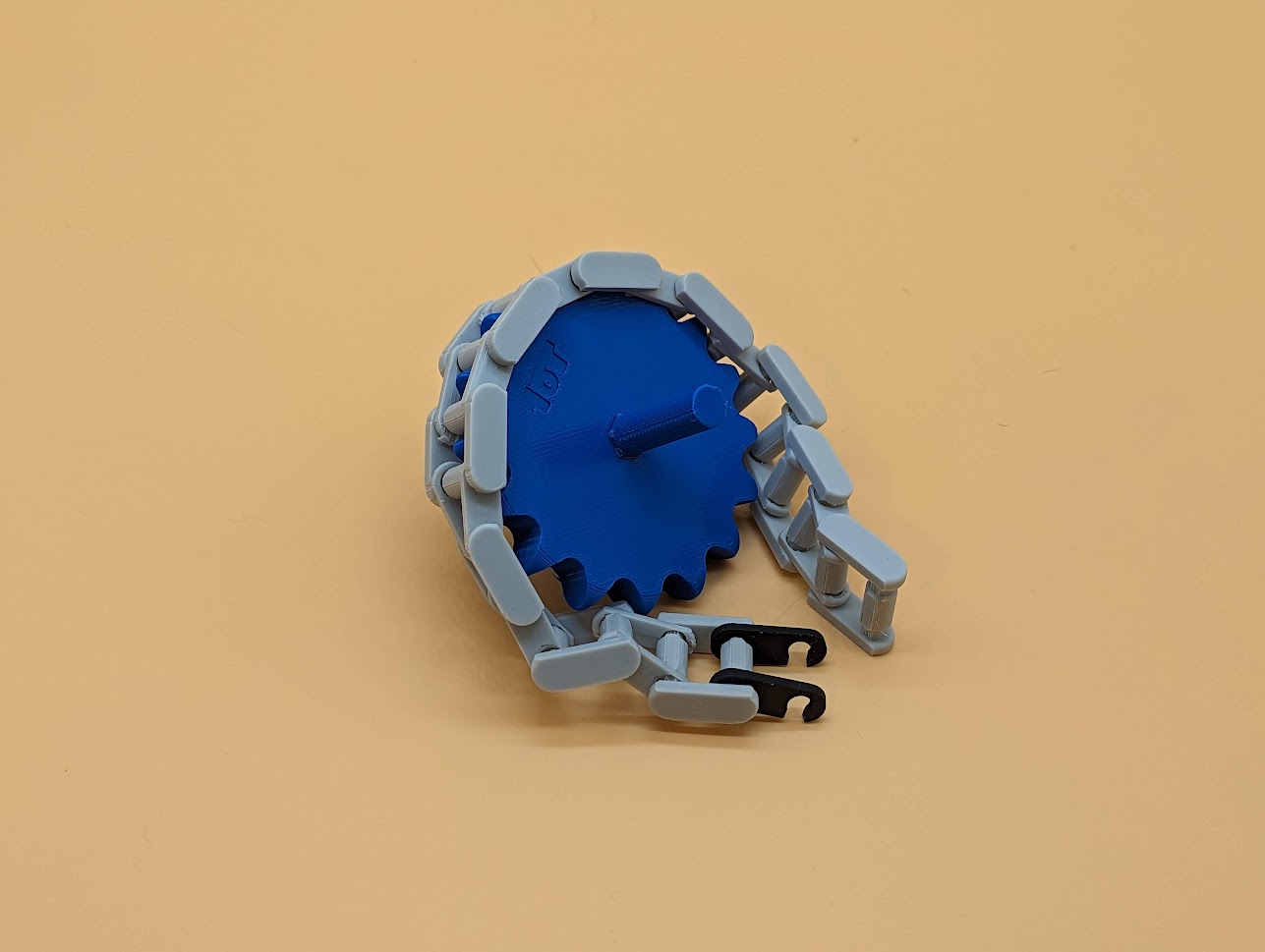 Chain And Sprocket – Print In Place, Customizable