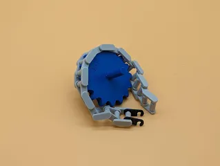 Chain And Sprocket – Print In Place, Customizable