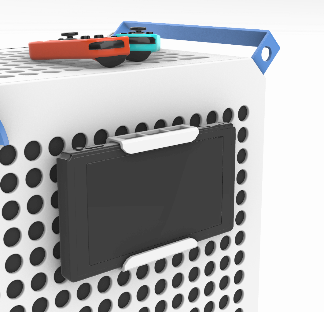 Support Nintendo Switch Cooler Master by FrogTuch | Download free STL ...