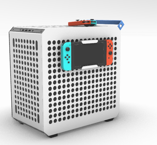 Support Nintendo Switch Cooler Master by FrogTuch | Download free STL ...