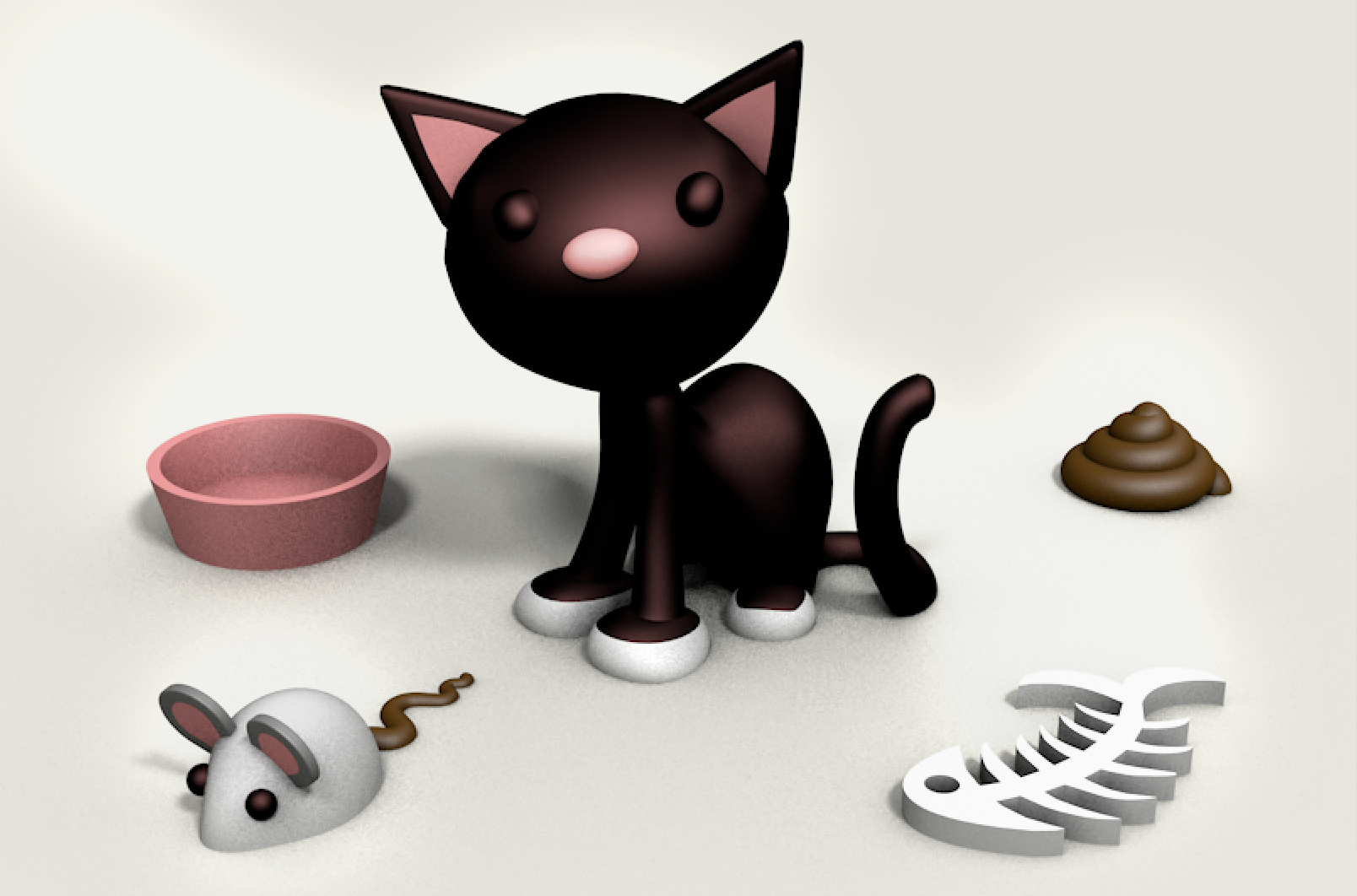 Cat & Accessories - No Supports