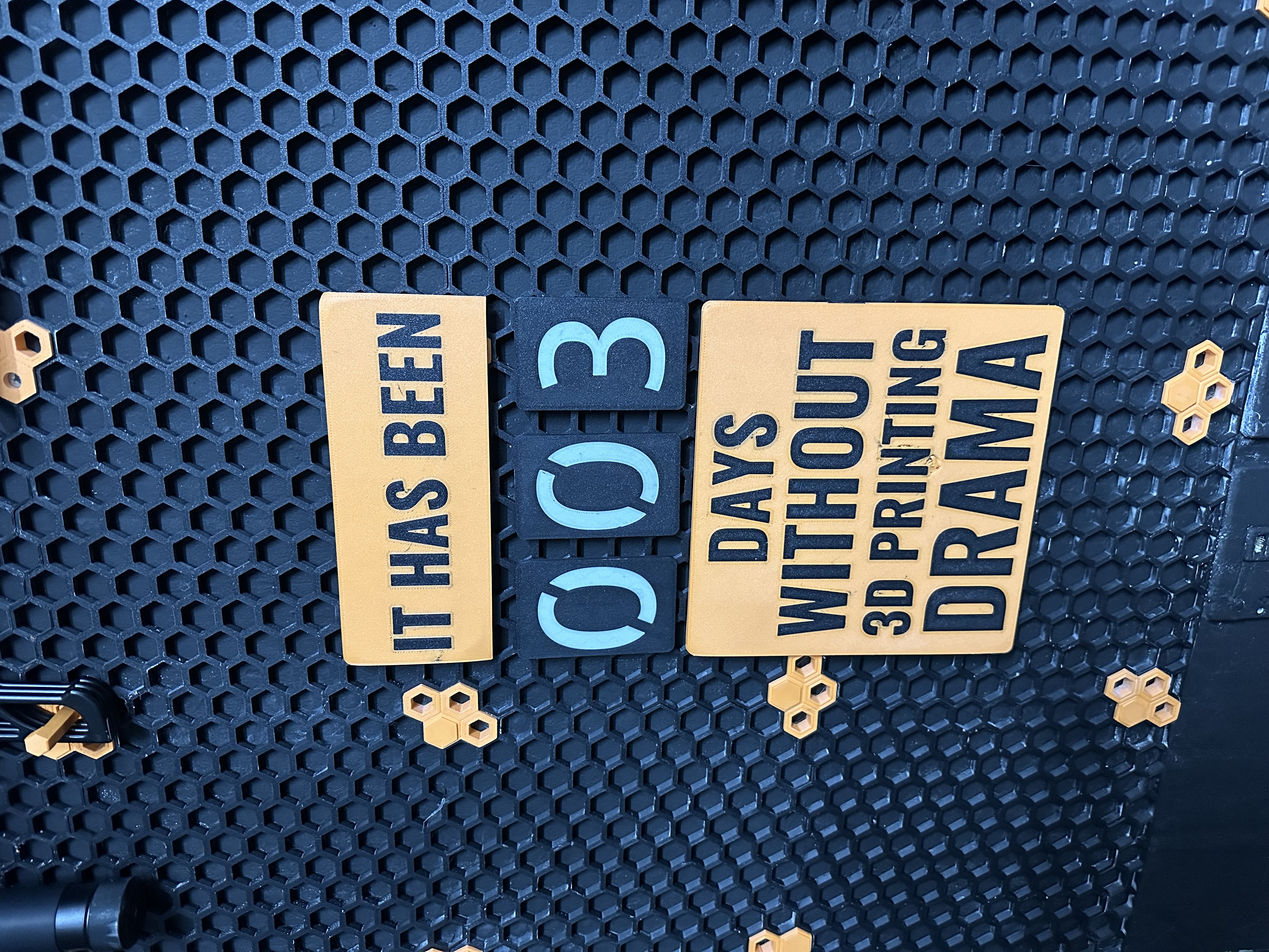 3D Printing Drama Reduction Tool