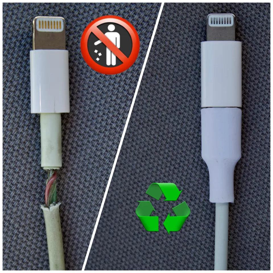 Cable Repair and Protect for Apple iPhone and Samsung [lightning+