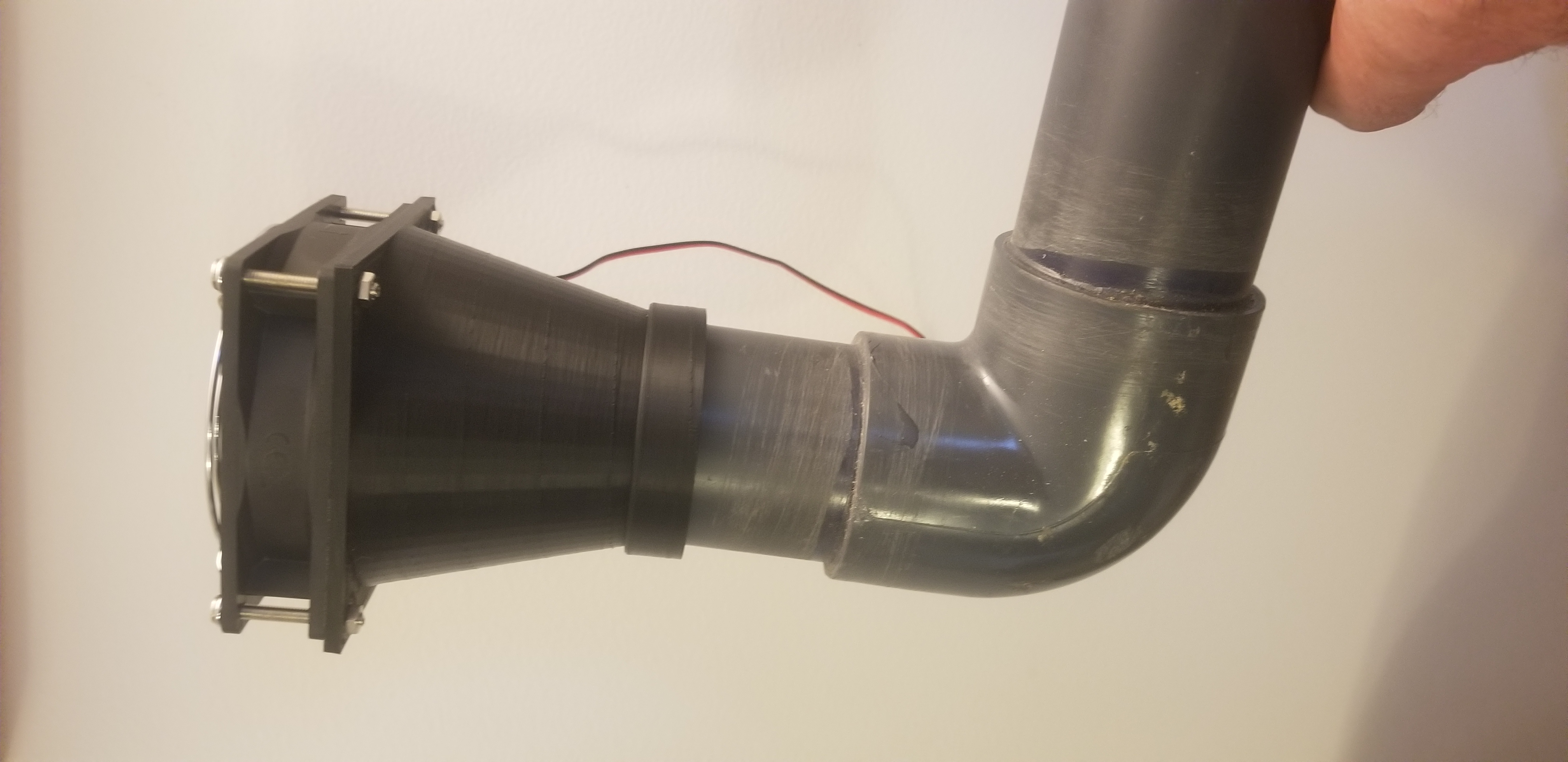 Adaptor 9225 92 mm fan to 2" pipe