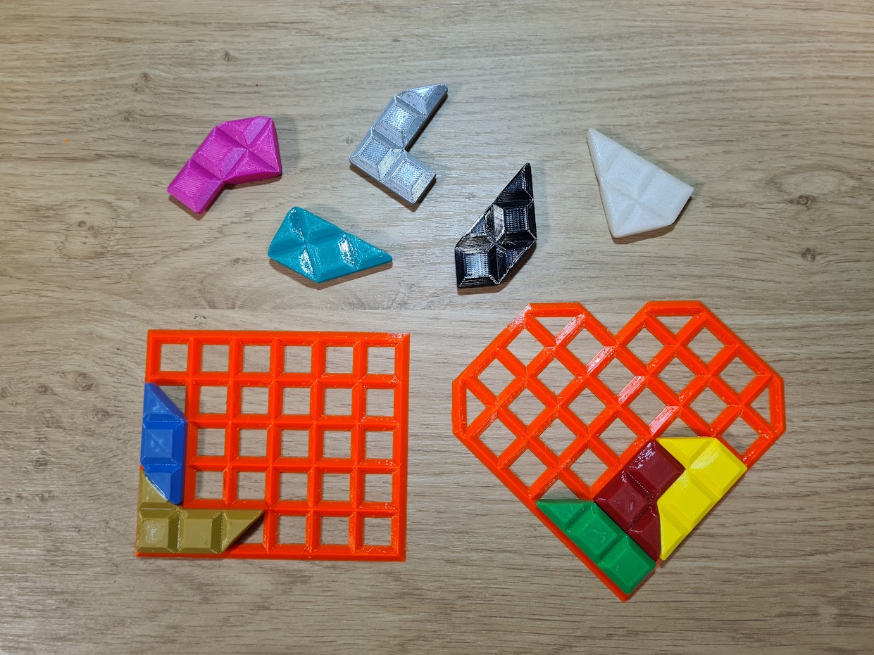 Brain Heart or Square Game