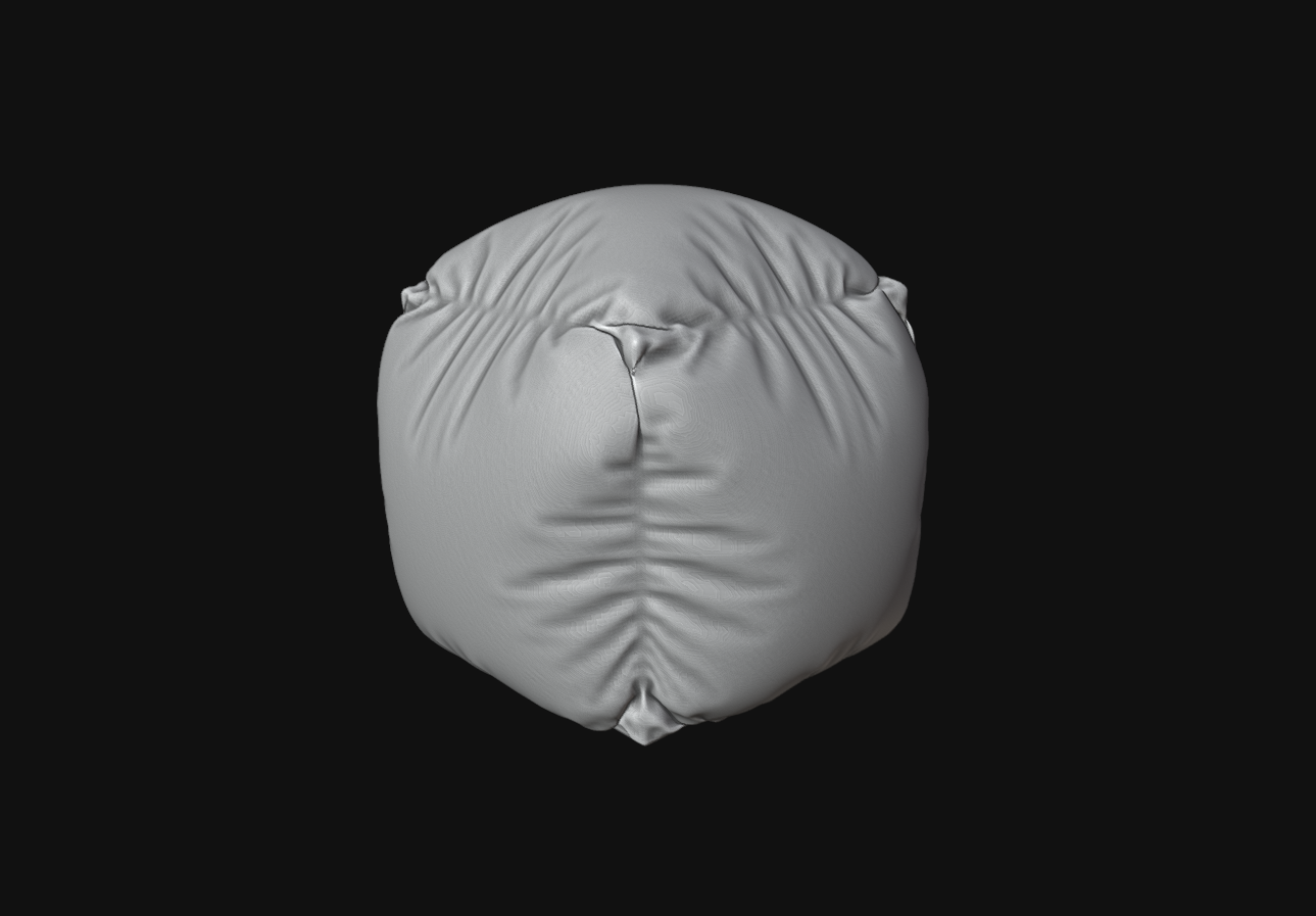 Fluffy cube