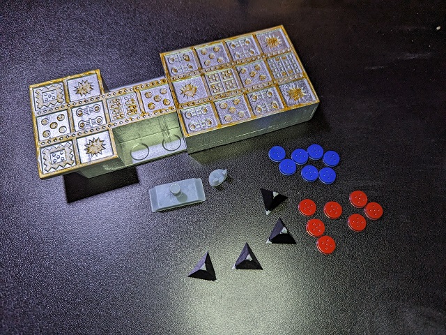Royal Game of Ur - Compact Travel-Sized