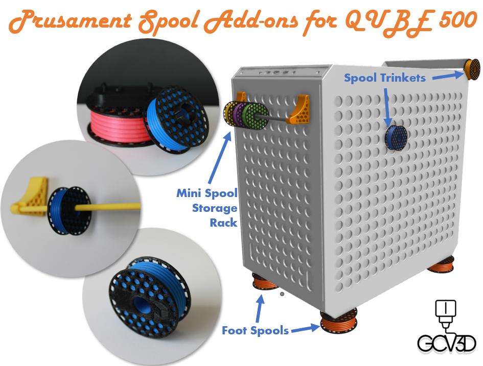 Prusament Add-Ons for QUBE 500