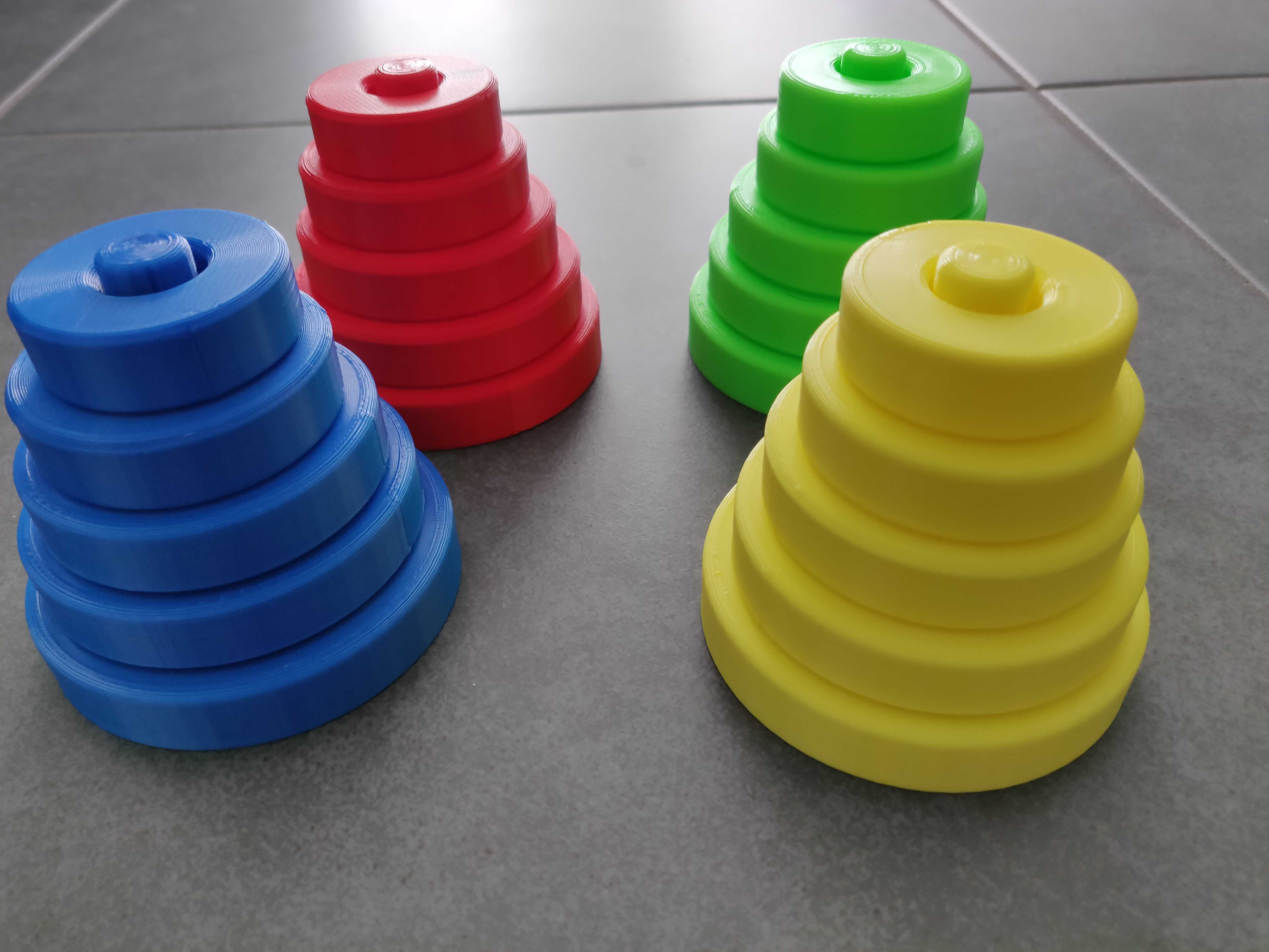 Hanoi tower for children
