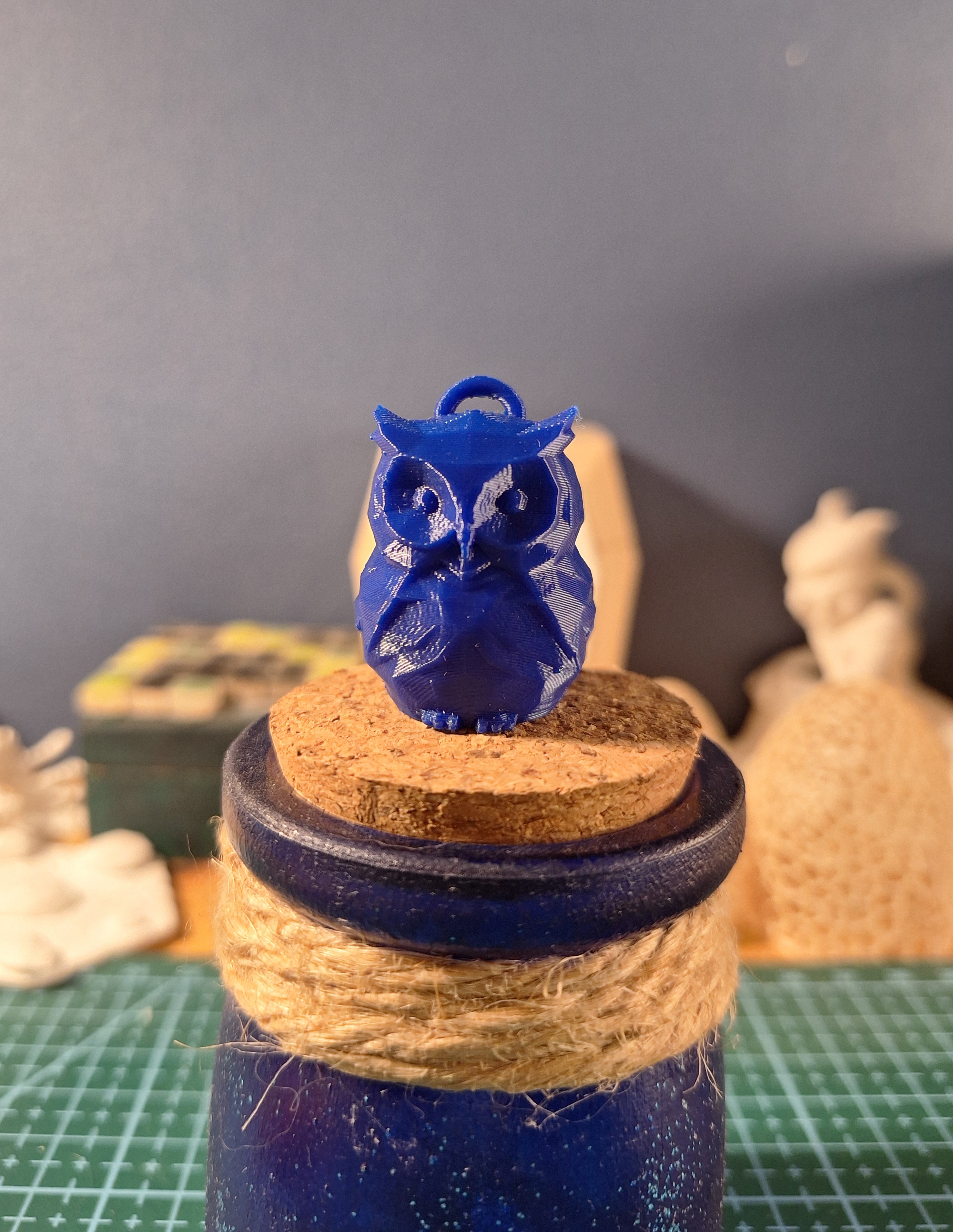 Miniatura 3 do modelo 3D Low poly animals keychains