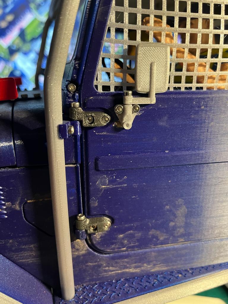 Massive hinge for Bamboo doors