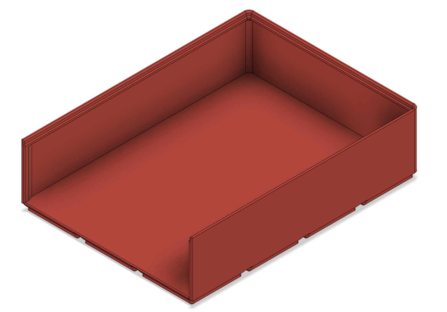 Gridfinity Open-ended Bins (no screws)