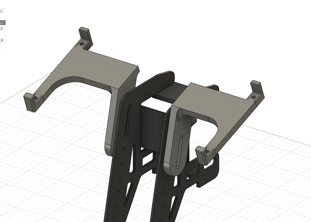 Virpil Control Panel Mounting Tray, 3D CAD Model Library