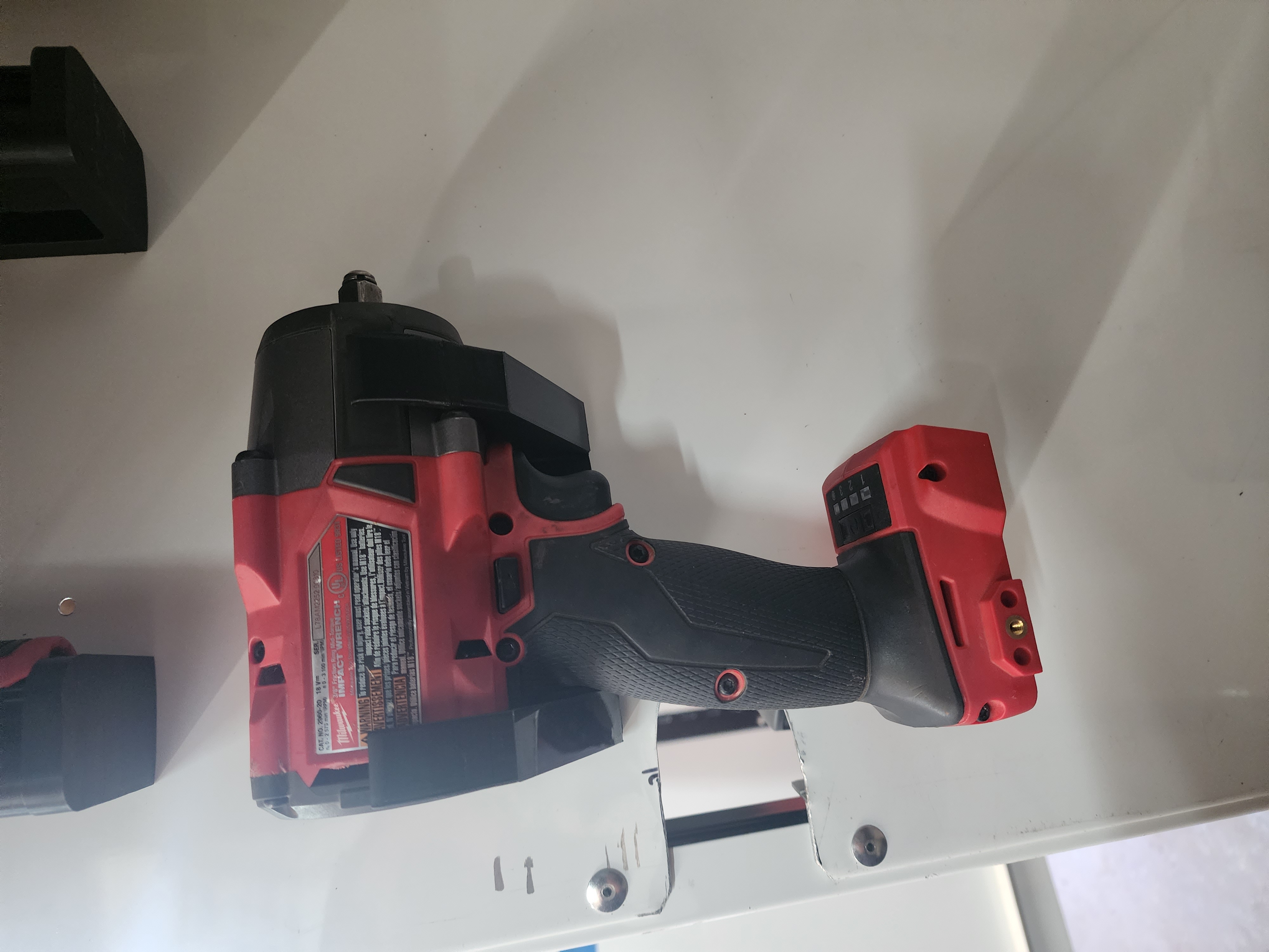 Milwaukee M18  3/8" Drive Impact Wrench Secured Holder