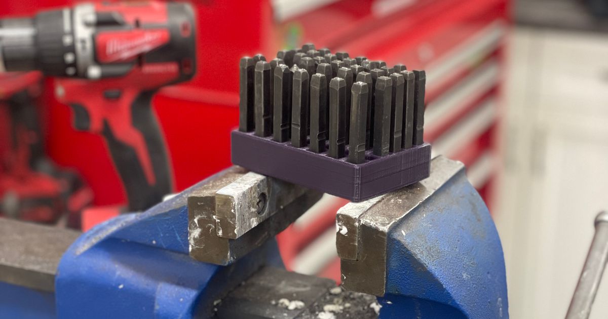 Transfer Punch Holder by wzrd. Download free STL model