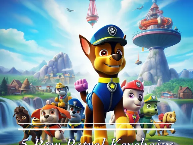 Paw Patrol keychain! 5 different characters! Follow Please!