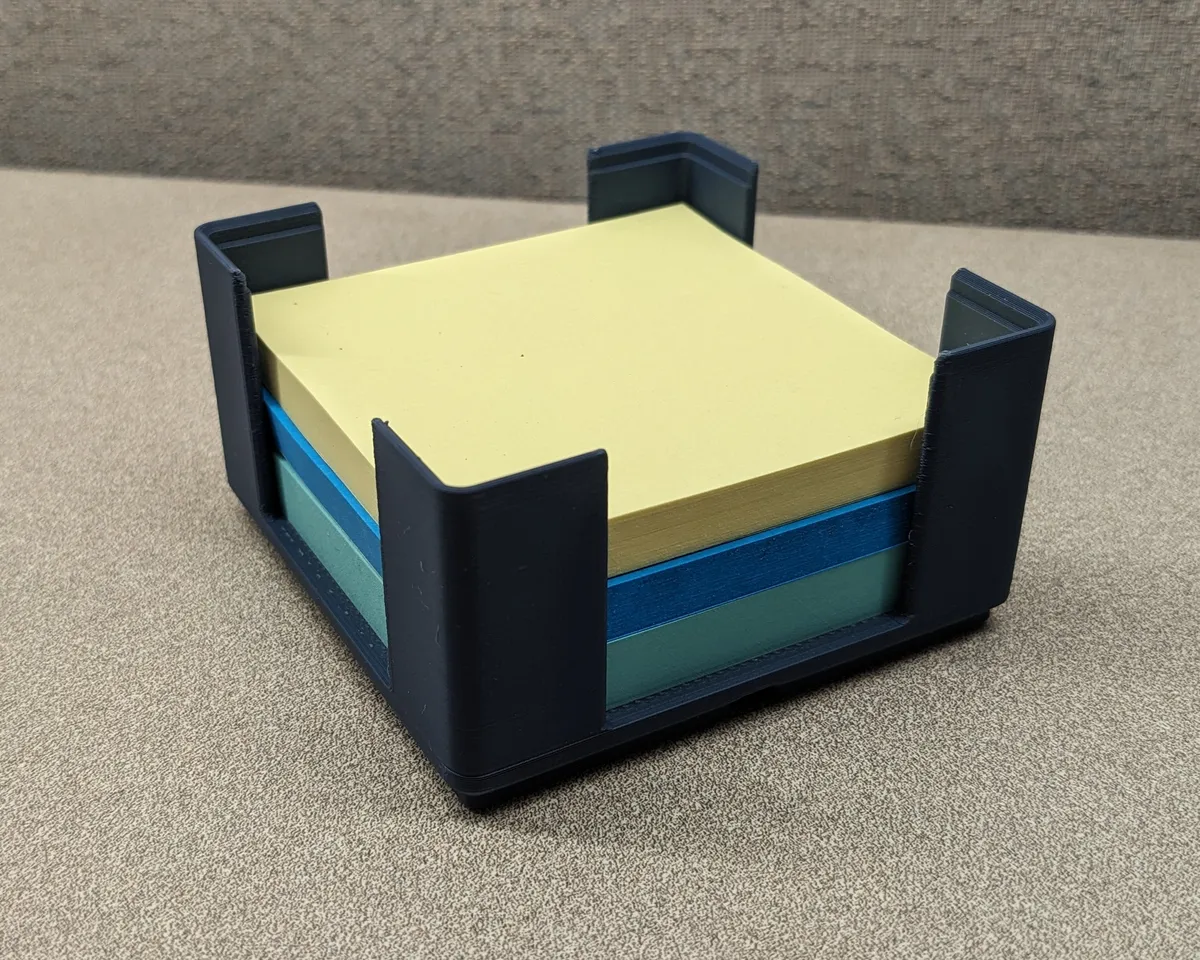Gridfinity Post-it Note Holder by GizmoTheKing | Download free STL ...