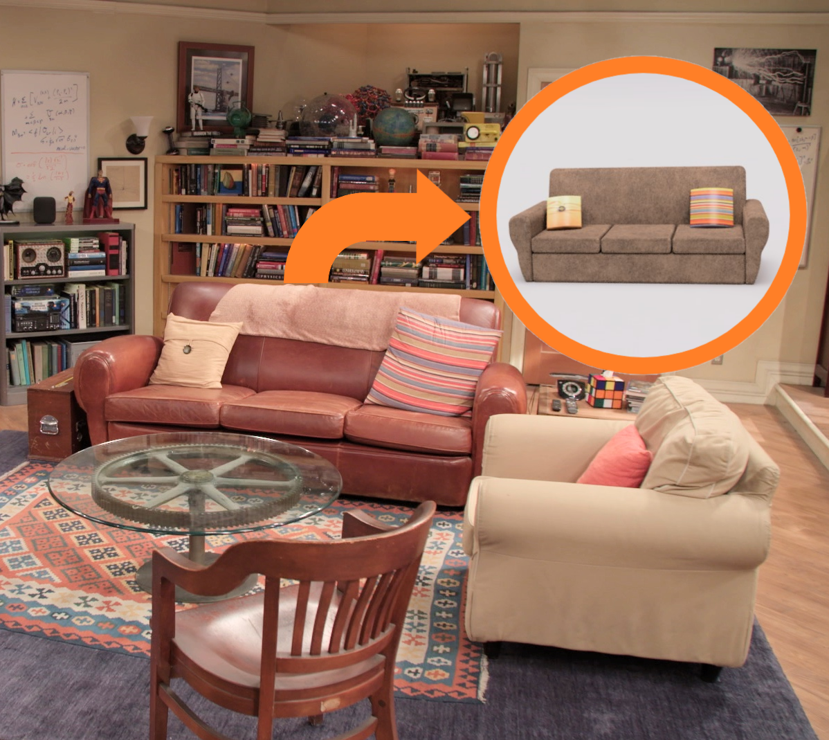 Big Bang Theory Couch 112 by Sirine Download free STL model