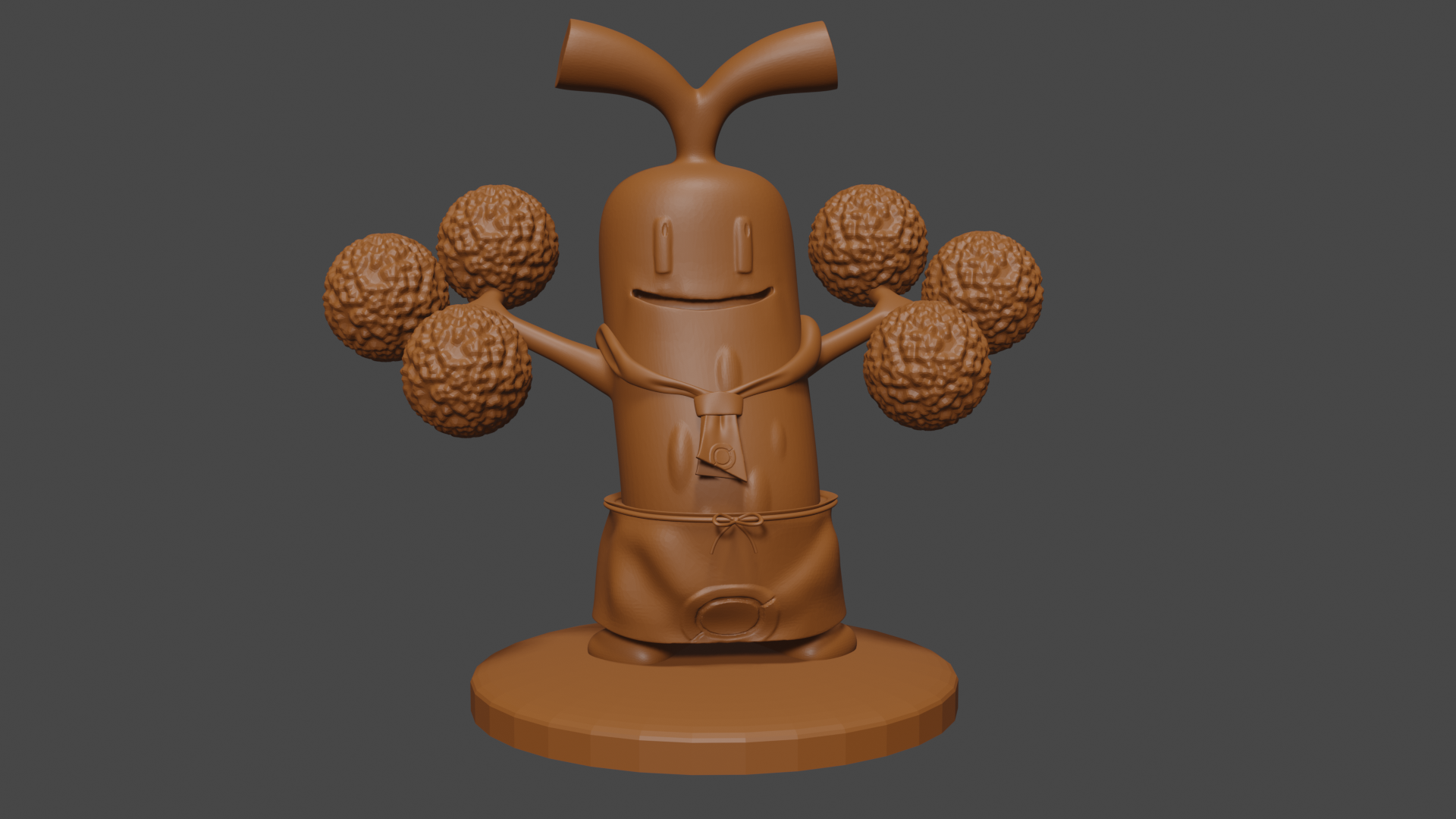 Pokemon Cafe ReMix inspired, Sudowoodo, Tabletop DnD miniature