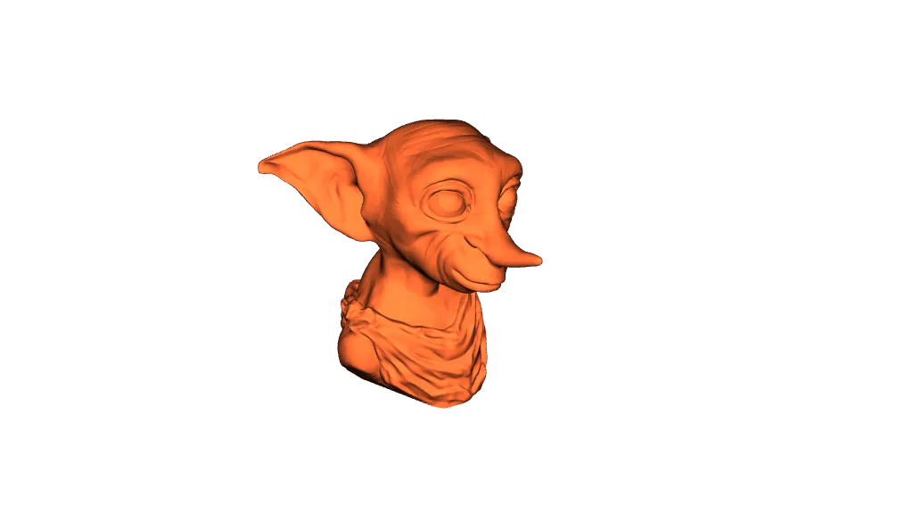 Dobby Bust (Support Free) by iczfirz | Download free STL