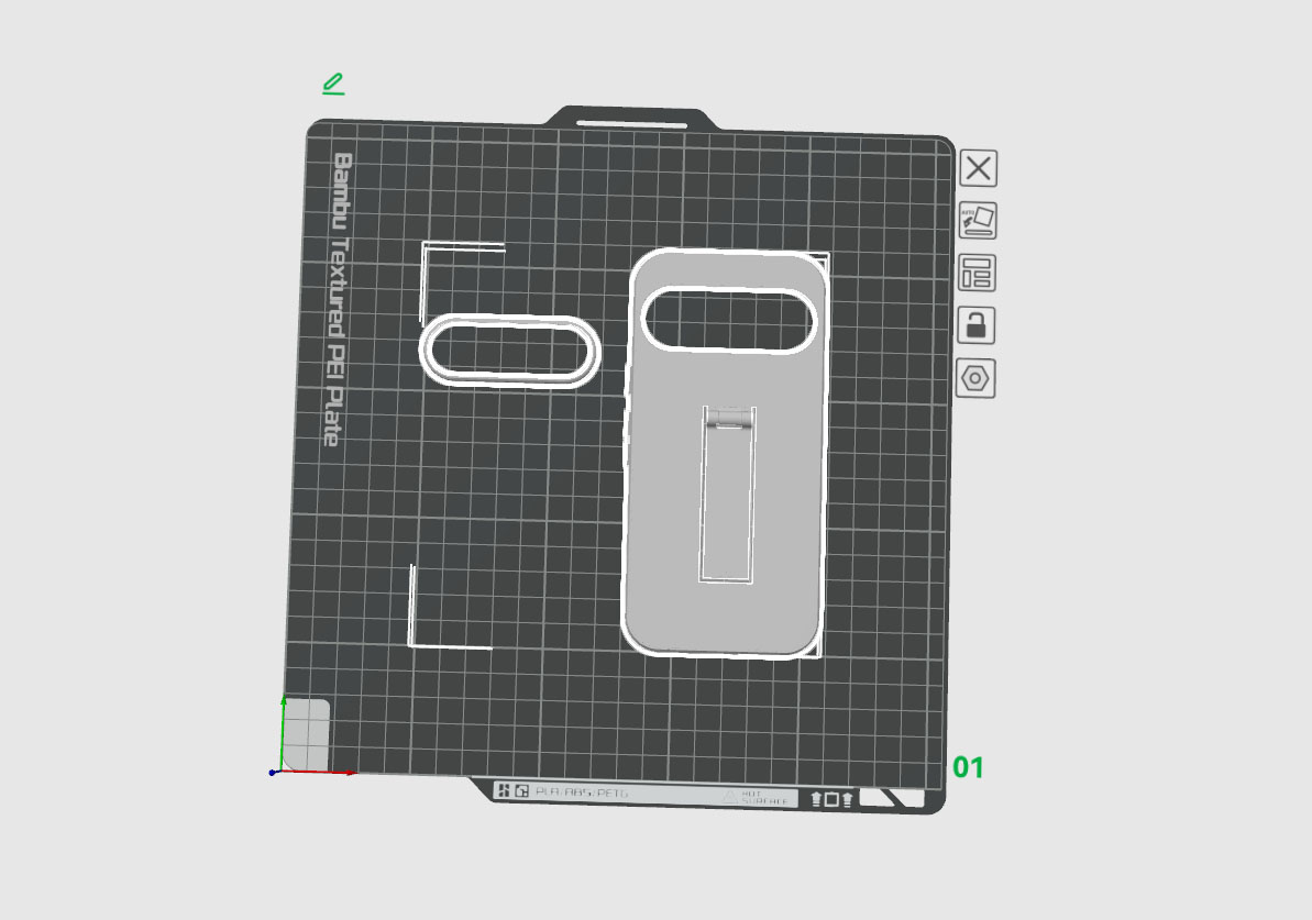 Phone Case Google Pixel 9 with stand concept