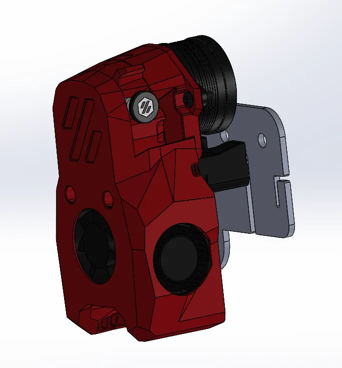 Ender 5 Plus Mini Stealthburner Mount by Waldios | Download free STL ...