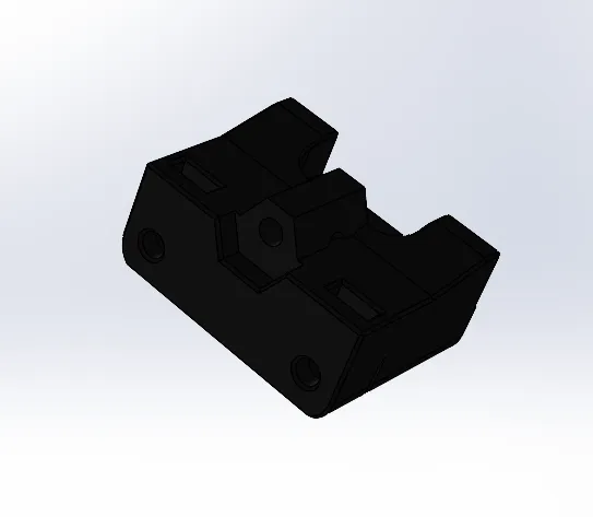 Ender 5 Plus Mini Stealthburner Mount by Waldios | Download free STL ...