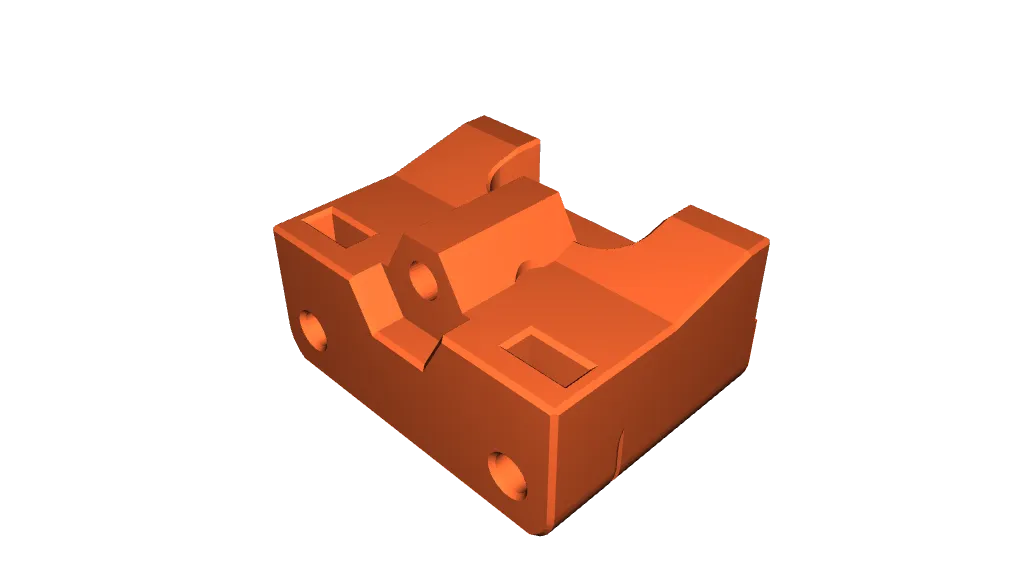 Ender 5 Plus Mini Stealthburner Mount by Waldios | Download free STL ...