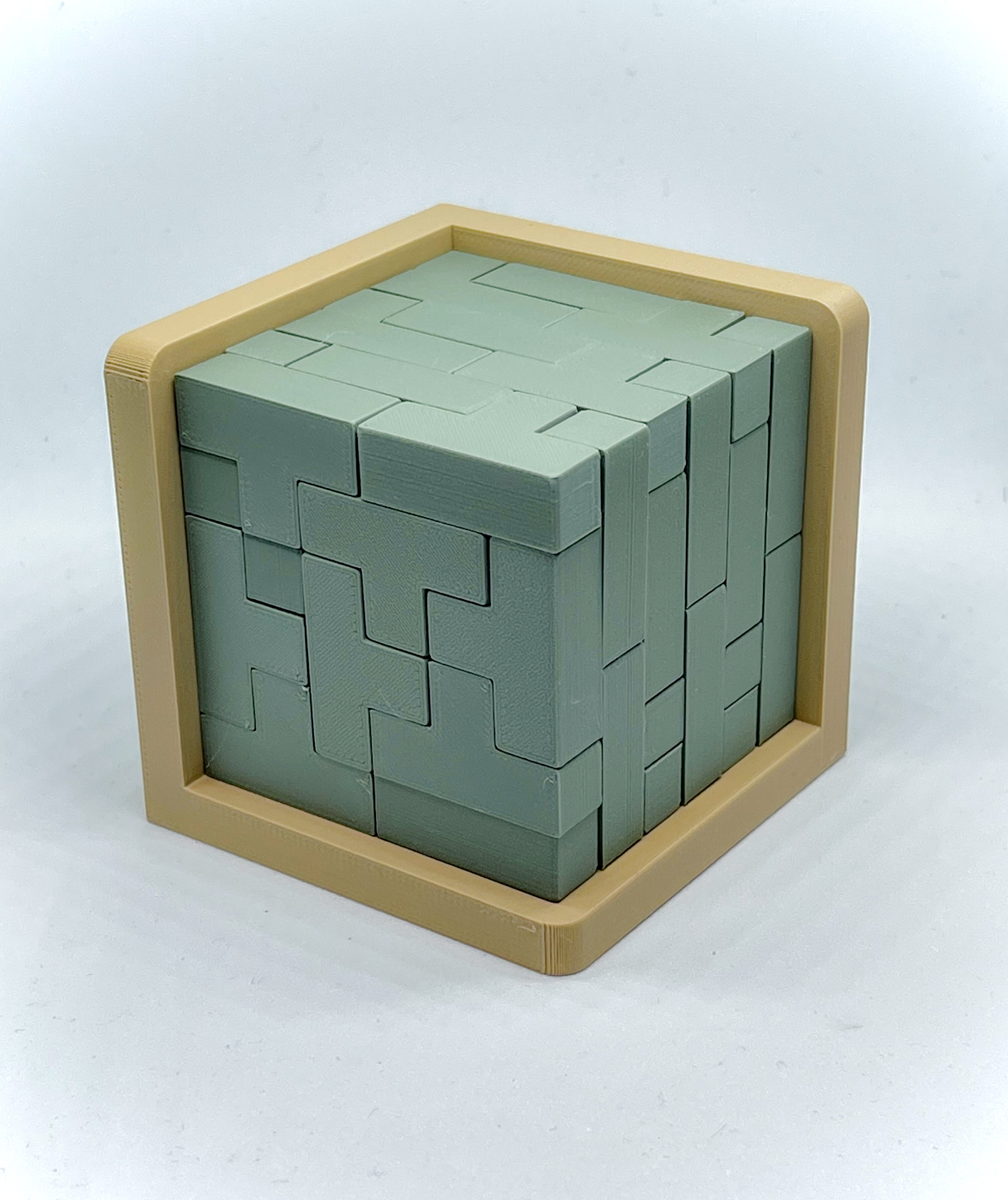 Brain teaser 54 pcs puzzle by vlaine download free stl model