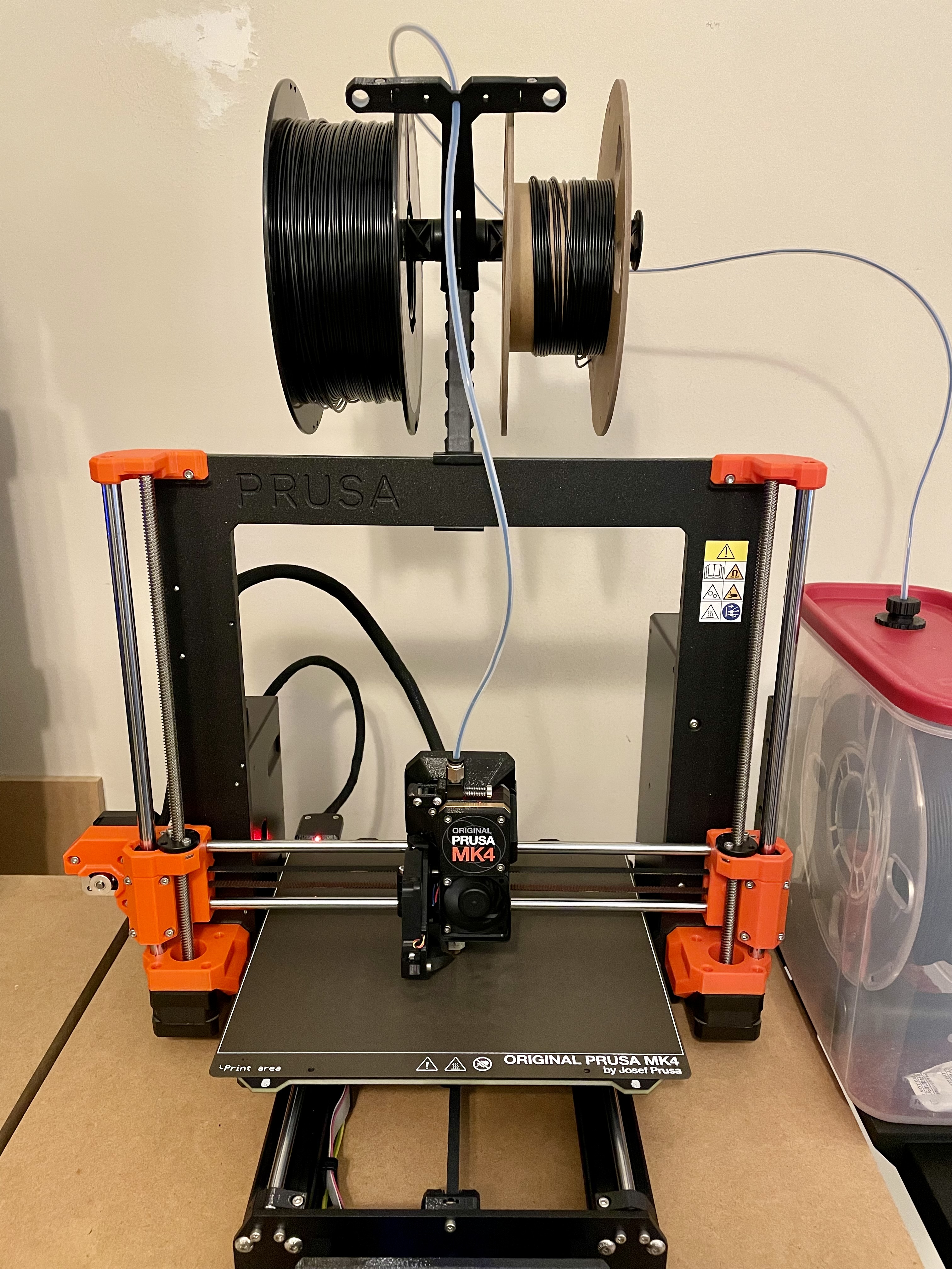 Prusa MK4 Reverse Bowden Filament Guide