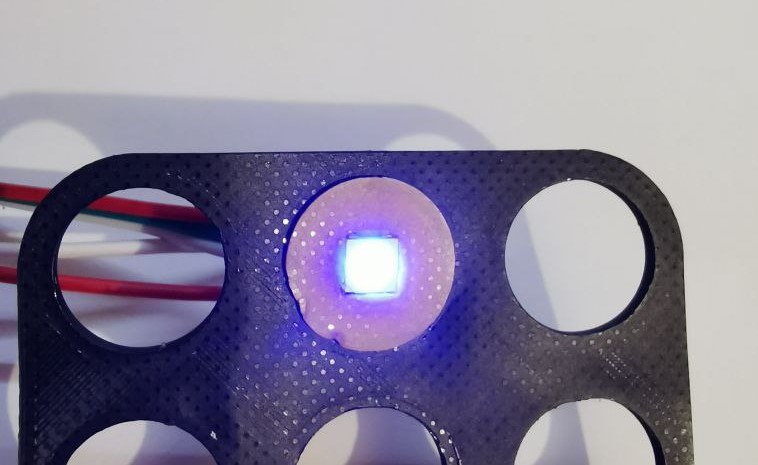 QUBE 500 - RGB LED Insert by LukasK | Download free STL model ...