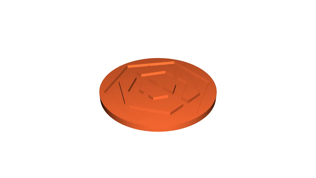 Normal Size Coaster by Wakefuldude | Download free STL model ...
