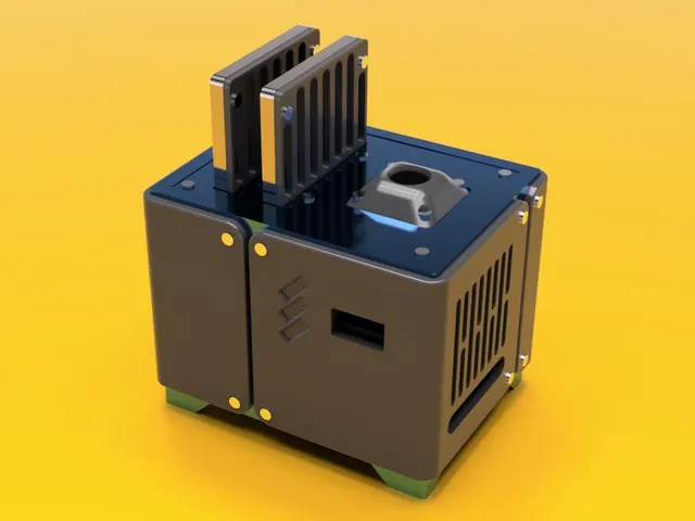 Raspberry Pi NAS Enclosure - Dual SSD 2.5"